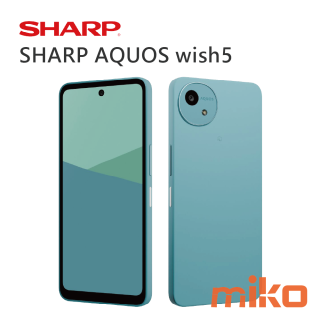 SHARP AQUOS wish5  若葉綠